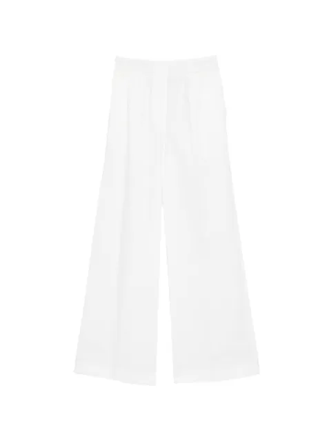 Forte Forte elasticated-waistband trousers White 14834MYPANTS