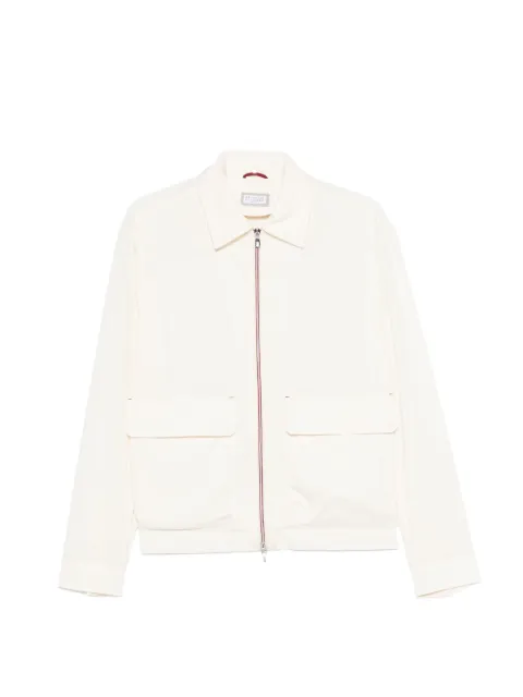 Brunello Cucinelli flap-pocket zip jacket Neutrals MV4086570C1849