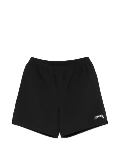 Stüssy logo shorts Black 112345