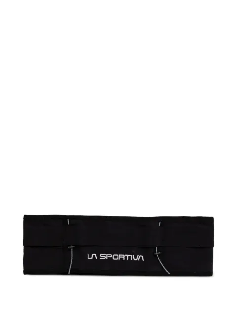 La Sportiva logo-print elasticated belt bag Black Y85999999