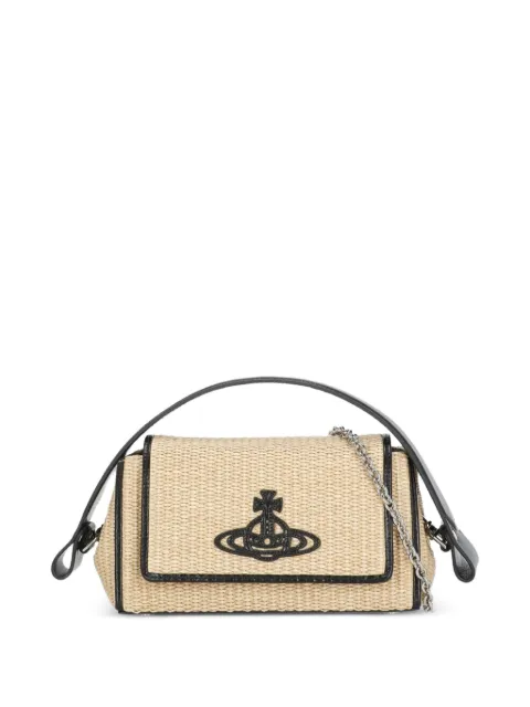 Vivienne Westwood Hazel cotton bag Neutrals 46020010WW01D0B402