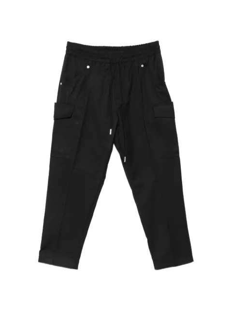 YES LONDON drawstring cargo pants Black XP3375NERO