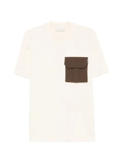 YES LONDON flap-pocket T-shirt Neutrals XM4250