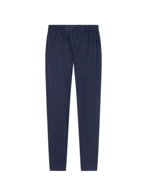 Ron Dorff elasticated-waist trousers Blue 21PT154
