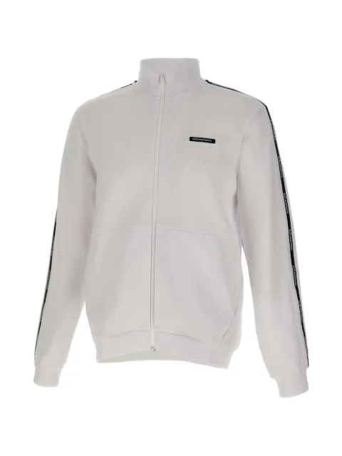 Ea7 Emporio Armani logo-detail full-zip sweatshirt White 7M001479AF12660U0002