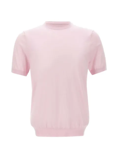 DIKTAT crew-neck T-shirt Pink DK17036ROSA