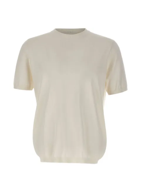 Kangra short-sleeve ribbed sweater Neutrals 300421025
