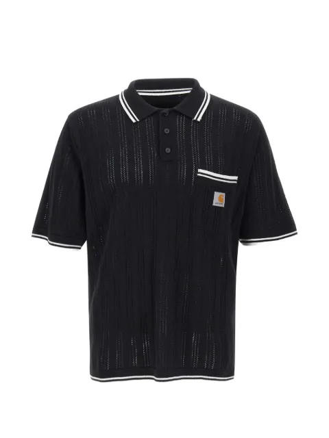 Carhartt WIP Ramsey knit polo shirt Black I036168K02XX