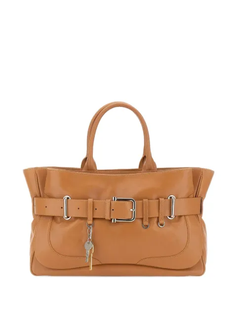 Osoi Tote Brocle leather bag Brown 26SB05008295MAPLE