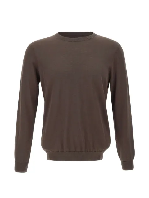 Kangra long-sleeve ribbed sweater Brown 300401170