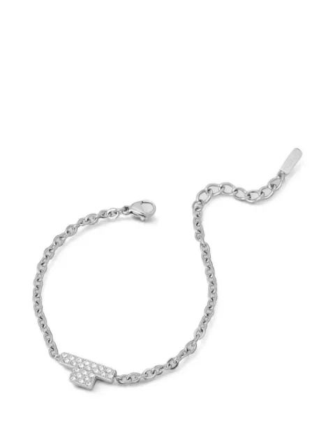 Trussardi logo-detail bracelet Silver TJAXC30