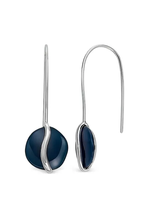 Skagen Sofie round-shape drop earrings Silver SKJ1812040
