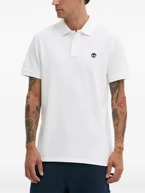 Timberland Millers River logo polo shirt White TB0A6VDP