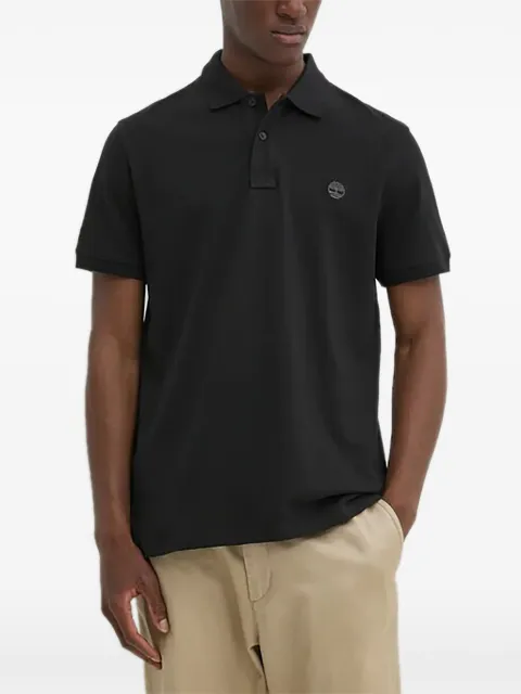 Timberland logo-detail polo shirt Black TB0A6VDP0011