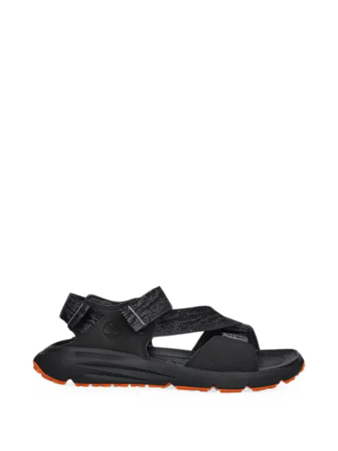 Timberland touch-strap leather sandals Black TB0A6DPPETY1