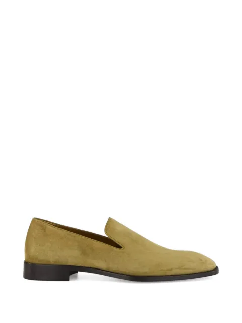 Christian Louboutin Danny Flex suede loafers Yellow 3250516