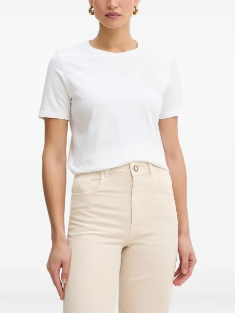 Trussardi embroidered graphic T-shirt White G1156000243N
