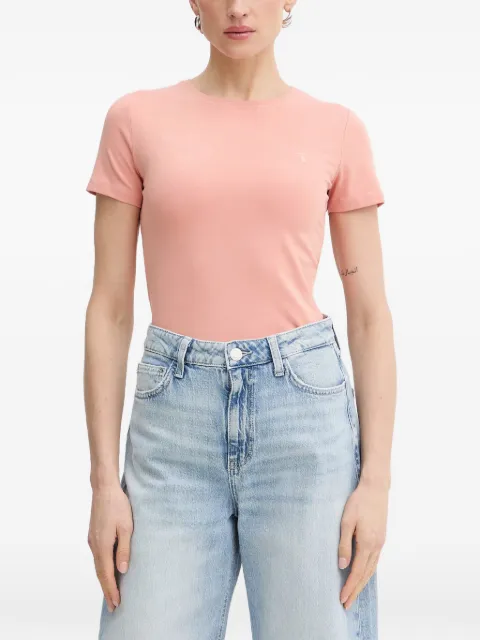 Trussardi embroidered T-shirt Pink G1086000240N