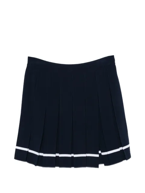 Iceberg pleated striped mini skirt Blue AC017534