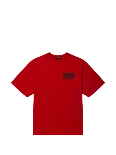 Willy Chavarria Fashion Services short-sleeve T-shirt Red WCJSY0180072