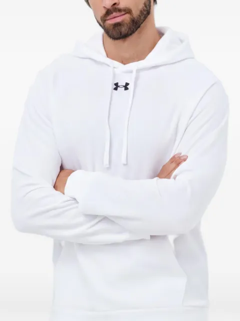Under Armour logo-embroidered hoodie White 1379757
