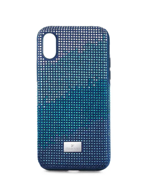 Swarovski Crystalgram iPhone Xs Max phone case Blue 5533972