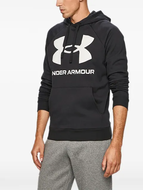 Under Armour Rival logo-print hoodie Black 1357093