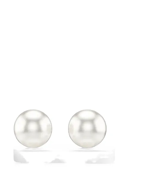 Swarovski Matrix crystal-pearl stud earrings Silver 5747752