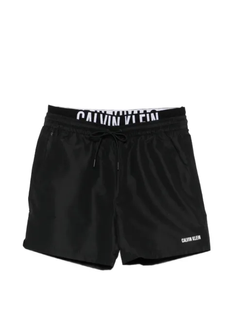 Calvin Klein logo swim shorts Black 61015UB1