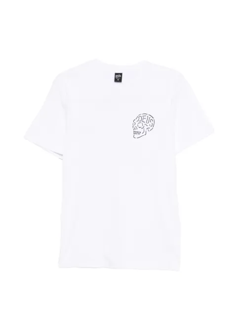 Deus Ex Machina Venice skull T-shirt White D261MTS128