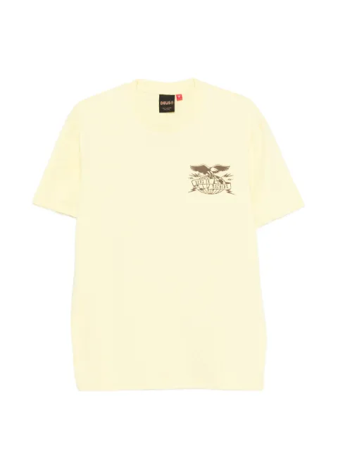 Deus Ex Machina Claw-Some Whizz T-shirt Yellow D261MTS326