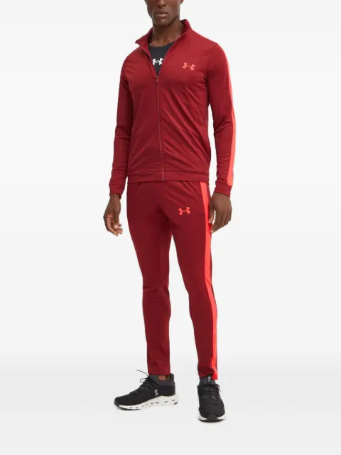 Under Armour UA Rival zip-up tracksuit Red 1357139