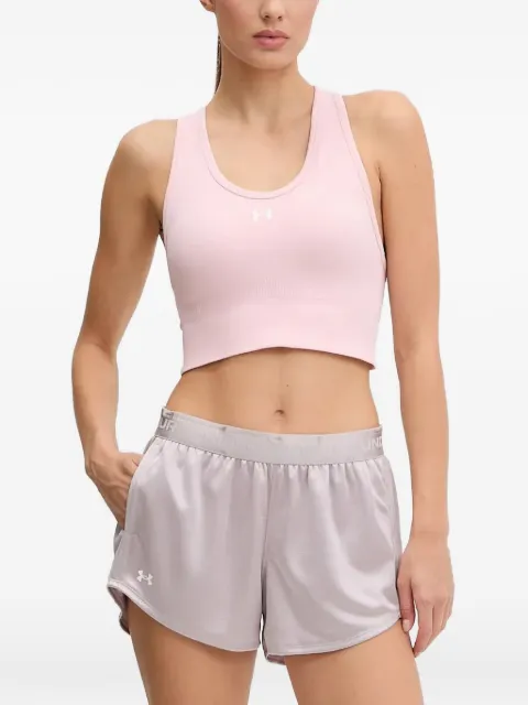 Under Armour seamless racerback sports bra Pink 1384419