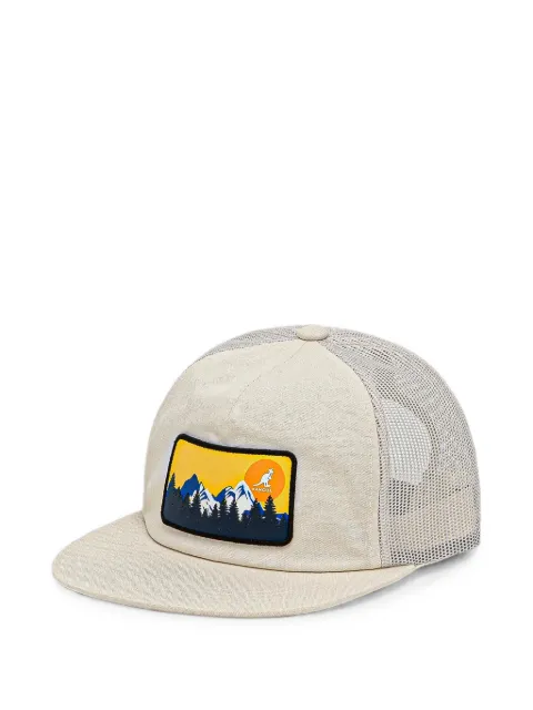 Kangol mesh-panelled baseball cap Neutrals K5440