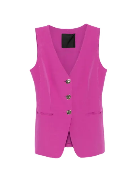 LIU JO regular-fit waistcoat Pink CA6222T2200