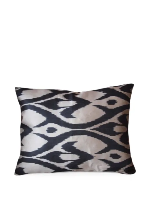 Les-Ottomans ikat-print cushion Neutrals S19740X60S