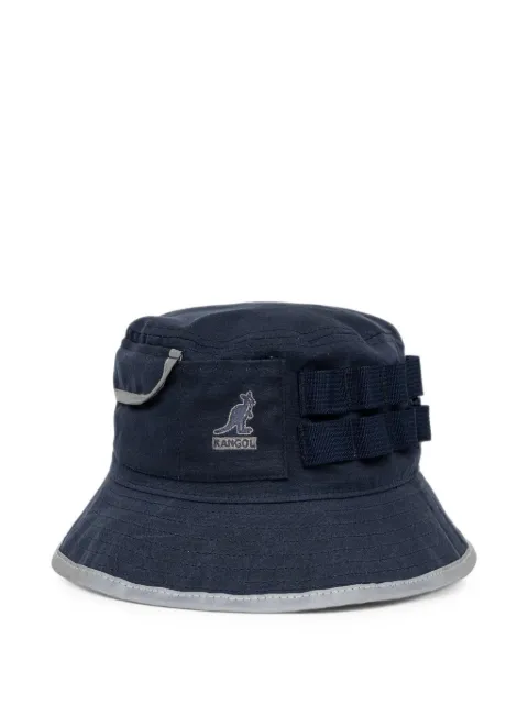 Kangol logo trim bucket hat Blue K5328