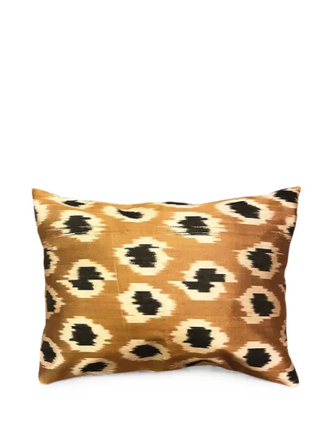 Les-Ottomans ikat-print cushion Brown S17740X60S
