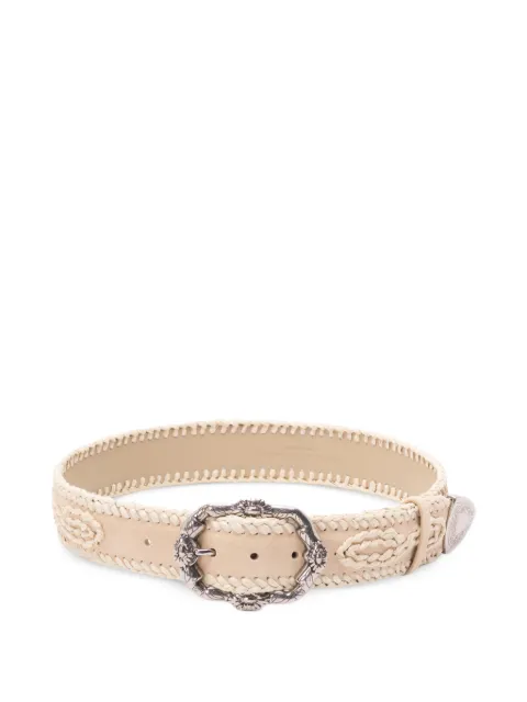 Ermanno Scervino Majarobuckle-fastening belt Neutrals D483T300RDIW