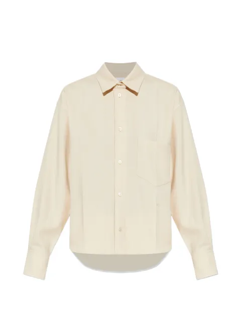 Victoria Beckham chest-pocket blouse Neutrals 1226WSH007474C