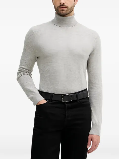 Sisley roll-neck sweater Grey 102HS2177