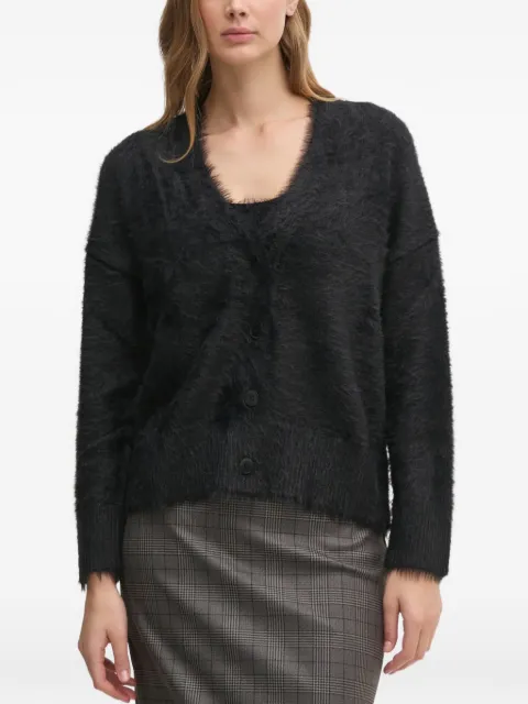 Sisley V-neck cardigan Black 19VBM602B
