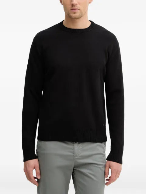 Sisley crew-neck sweater Black 1VWXS104Q