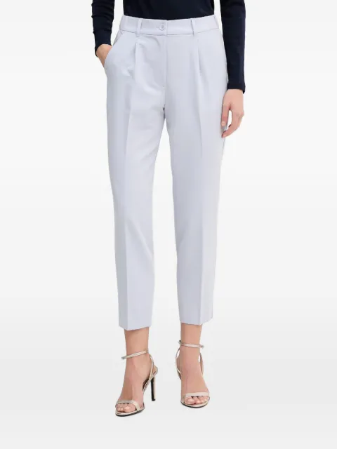 Sisley pleated button-fastening trousers Blue 4KVXL5CM7