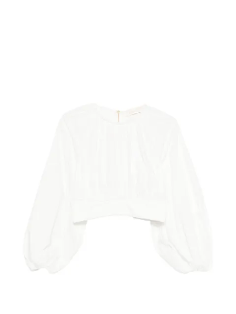 ZIMMERMANN long-sleeve blouse White 8853TS26R