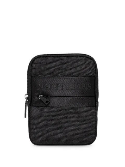 Joop! Modica Rafael logo-debossed zip-fastening messenger bag Black 4130000547