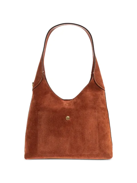 Coach 28 Brooklyn topstitch leather shoulder bag Brown CW637