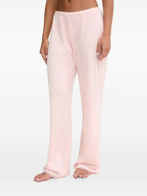 Juicy Couture lace-trim lounge trousers Pink JCLBJ225508