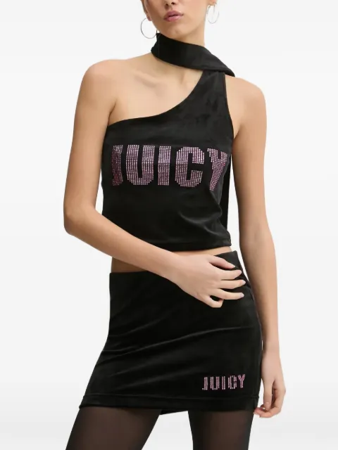 Juicy Couture logo-print top Black JCBCT125863