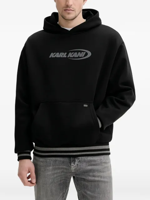 karl kani logo-print hoodie Black 60210341